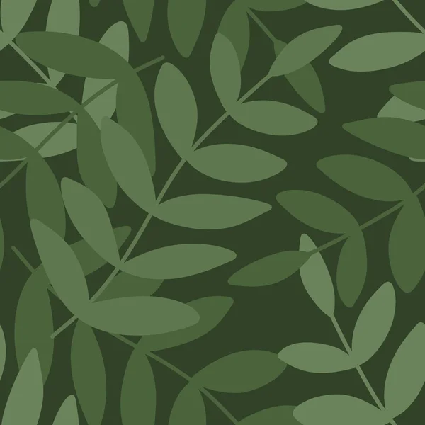 Motif sans couture avec feuilles pour tissus et textiles — Photo