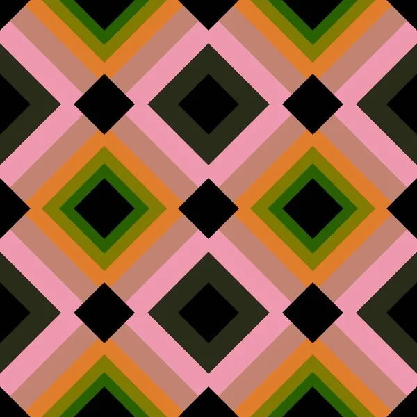 Geometric pattern for fabrics and textiles and packaging and gifts and cards and linens — Stock Photo, Image