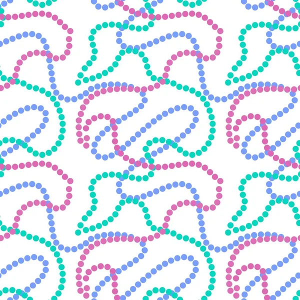 Seamless pattern with beads for fabrics and textiles and linens and gifts and cards and hobbies — Stockfoto