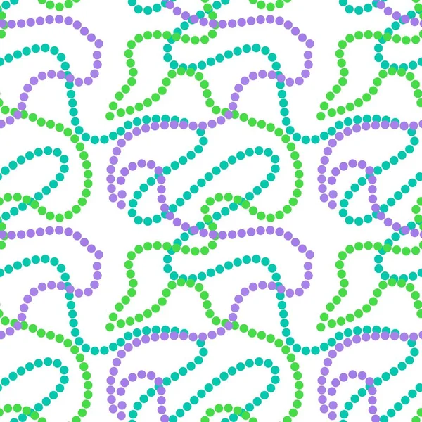 Seamless pattern with beads for fabrics and textiles and linens and gifts and cards and hobbies — 图库照片