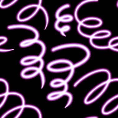 Tekstil ve ambalajlar, hediyeler, çarşaflar ve çocuklar ve ambalaj kağıtları için soyut, dikişsiz neon çizgiler.