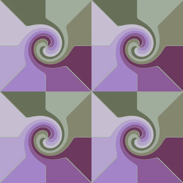 Abstract zigzag naadloos spiraal patroon voor stoffen en textiel en verpakking en geschenken en kaarten en linnengoed en kinderen — Stockfoto