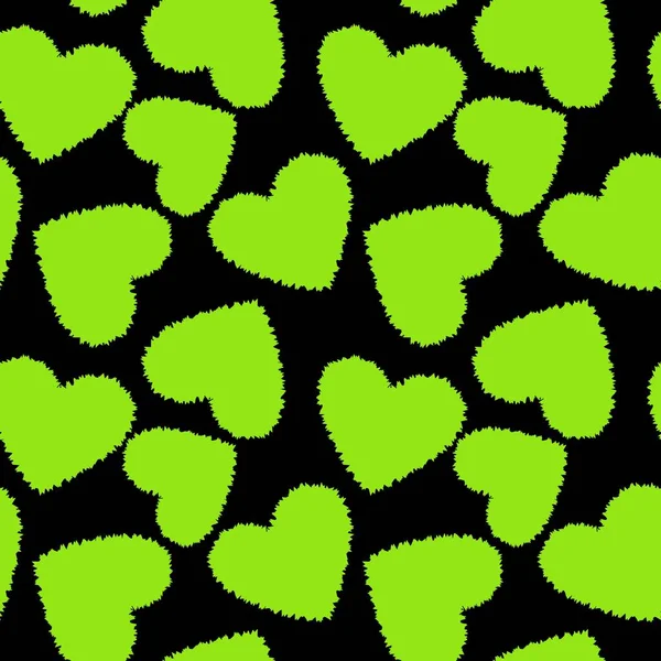 Seamless valentines pattern with hearts for postcard and gifts and cards — Stock Photo, Image