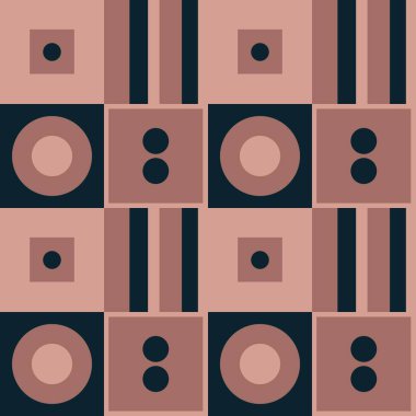 Kumaşlar ve tekstil ve ambalaj ve hediyeler ve kartlar ve çarşaflar için geometrik desen 