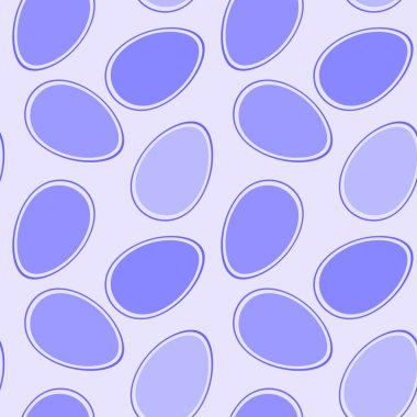 Duvar kağıdı, kumaş, tekstil, ambalaj ve hediyeler için yumurtaları olan paskalya pürüzsüz deseni. 