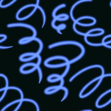 Tekstil ve ambalajlar, hediyeler, çarşaflar ve çocuklar ve ambalaj kağıtları için soyut, dikişsiz neon çizgiler.