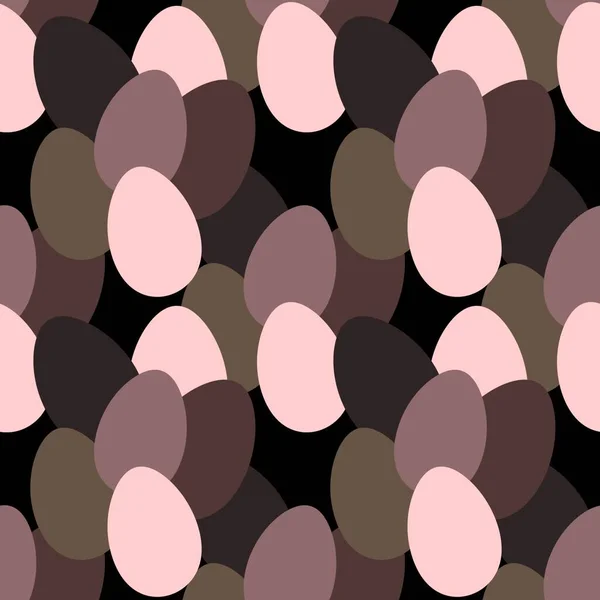 Ostern nahtlose Muster mit Eiern für Tapeten und Stoffe und Textilien und Verpackungen und Geschenke — Stockfoto