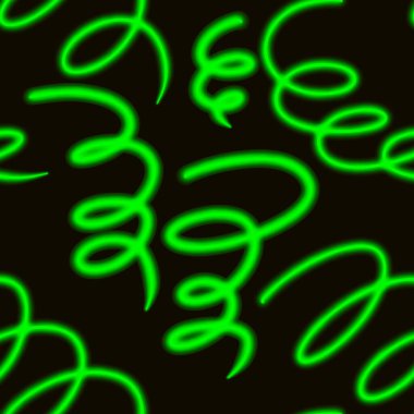 Tekstil ve ambalajlar, hediyeler, çarşaflar ve çocuklar ve ambalaj kağıtları için soyut, dikişsiz neon çizgiler.