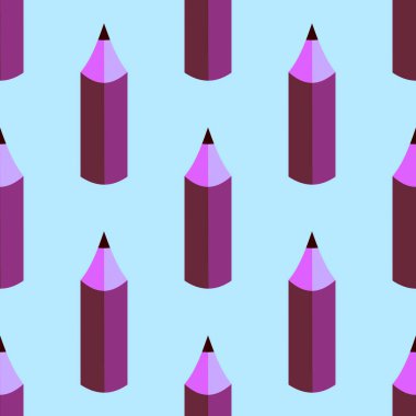 Kumaşlar, tekstil, ambalaj, hediyeler, kartlar ve çarşaflar için kusursuz kalem deseni 