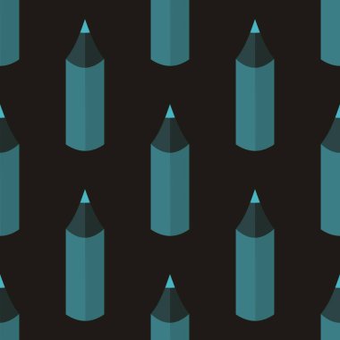 Kumaşlar, tekstil, ambalaj, hediyeler, kartlar ve çarşaflar için kusursuz kalem deseni 