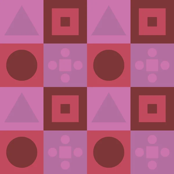 Geometrický vzor pro tkaniny a textilie a obaly, dárky, karty a prádlo — Stock fotografie