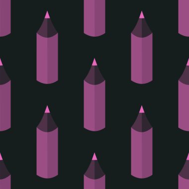 Kumaşlar, tekstil, ambalaj, hediyeler, kartlar ve çarşaflar için kusursuz kalem deseni 