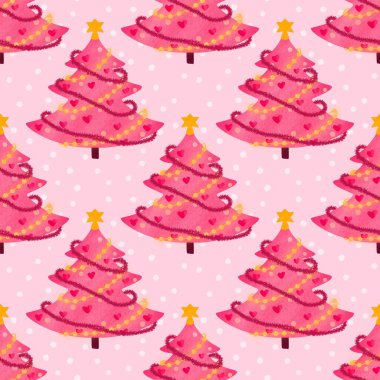 Kumaşlar ve hediyeler için yeşil şirin Noel ağacı