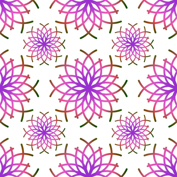 Patrón floral simple sin costuras con flores para telas y tarjetas y ropa de cama y niños y papel de envolver — Foto de Stock