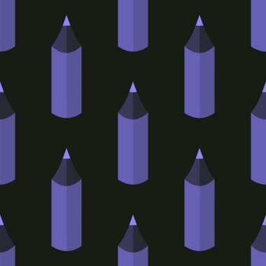 Kumaşlar, tekstil, ambalaj, hediyeler, kartlar ve çarşaflar için kusursuz kalem deseni 