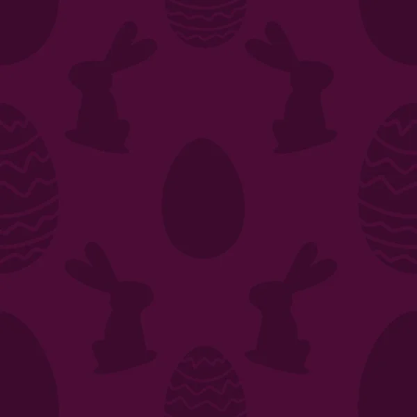 Easter seamless eggs and bunnies pattern for fabrics and textiles and packaging and gifts and cards and linens and kids — Fotografia de Stock