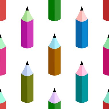 Kumaşlar, tekstil, ambalaj, hediyeler, kartlar ve çarşaflar için kusursuz kalem deseni 