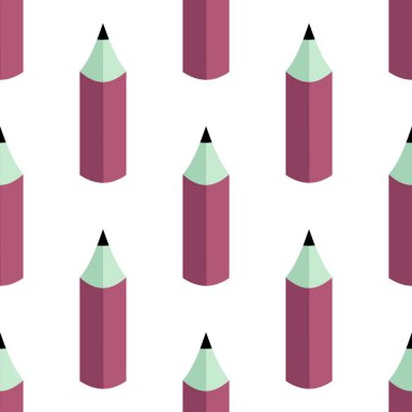 Kumaşlar, tekstil, ambalaj, hediyeler, kartlar ve çarşaflar için kusursuz kalem deseni 