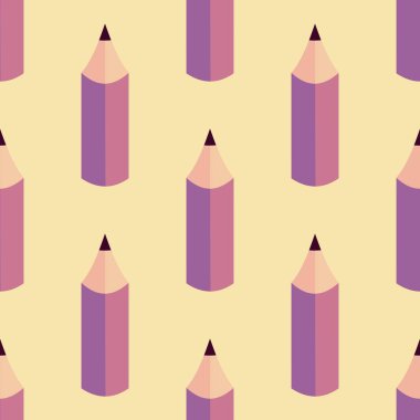 Kumaşlar, tekstil, ambalaj, hediyeler, kartlar ve çarşaflar için kusursuz kalem deseni 