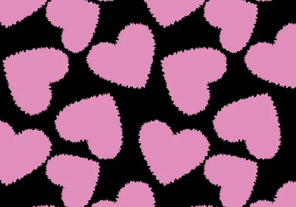 Hintergrund valentines Muster mit Herzen für Postkarten und Geschenke und Karten — Stockfoto