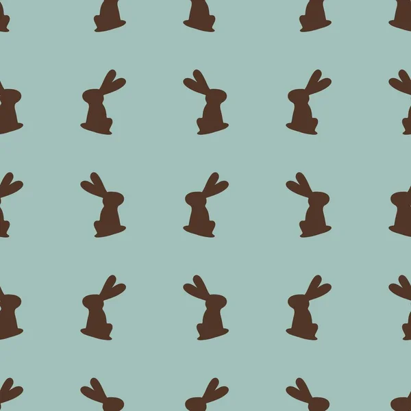Пасха бесшовные кролики шаблон для тканей и текстиля и упаковки и подарки и открытки и постельное белье и детей — стоковое фото