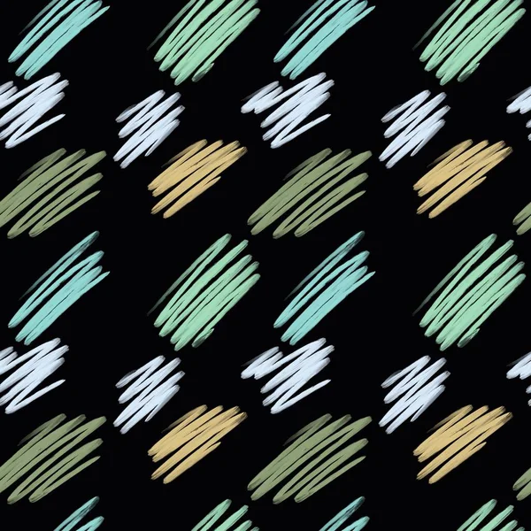 Nahtloses Muster mit Markerstreifen auf weißem Hintergrund für Tapeten — Stockfoto