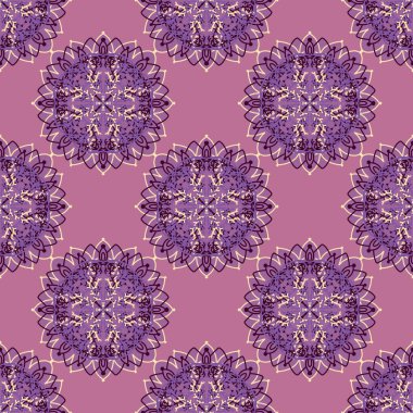 Kumaşlar, tekstil ve çarşaflar için kar taneleri olan kusursuz kış deseni 