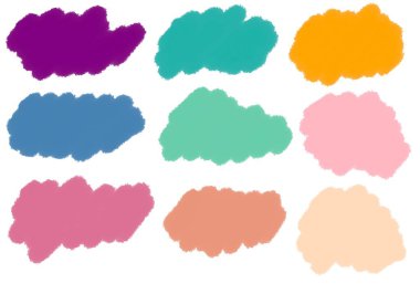 Dergiler, kartlar, hobiler, defterler, çıkartmalar ve çocuklar için boya kalemleri ile set