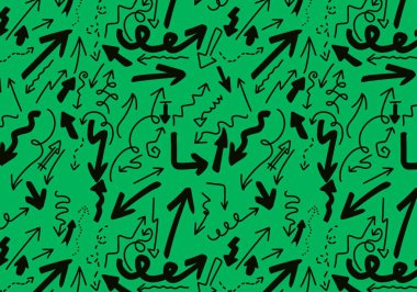 Duvar kağıtları, kumaşlar, kartlar, çarşaflar, hediyeler, çocuklar ve kartpostallar için oklar.