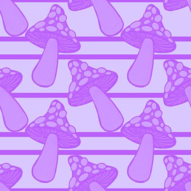 Kumaşlar, tekstil, ambalajlar, hediyeler, kartlar, çarşaflar ve çocuklar için kusursuz Cadılar Bayramı mantarları.