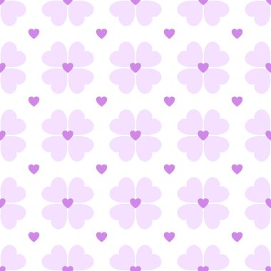 Kartpostallar, hediyeler ve kartpostallar için kalpleri olan kusursuz sevgililer günü desenleri. 