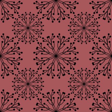 Kumaşlar, kartlar, çarşaflar, çocuklar ve ambalaj kağıtları için çiçeklerle basit, pürüzsüz desen.