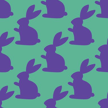 Çocuklar kumaşlar, tekstil ve ambalajlar, hediyeler, kartlar ve çarşaflar için kusursuz tavşanlar.