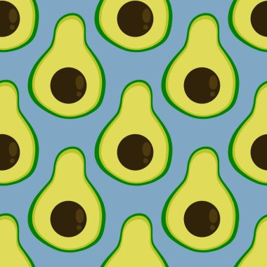 Avokado kumaşlar, tekstil ve ambalajlar, hediyeler, kartlar ve çarşaflar için kusursuz desen