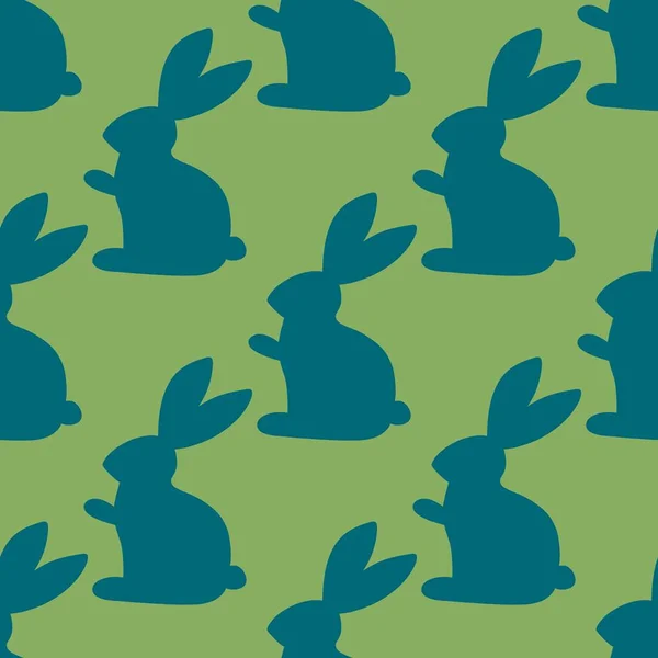 Kids seamless rabbits pattern for fabrics and textiles and packaging and gifts and cards and linens — Stock Photo, Image