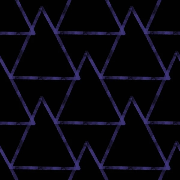 Padrão triangular geométrico abstrato sem costura para tecidos e embalagens e presentes e cartões e lençóis e crianças — Fotografia de Stock