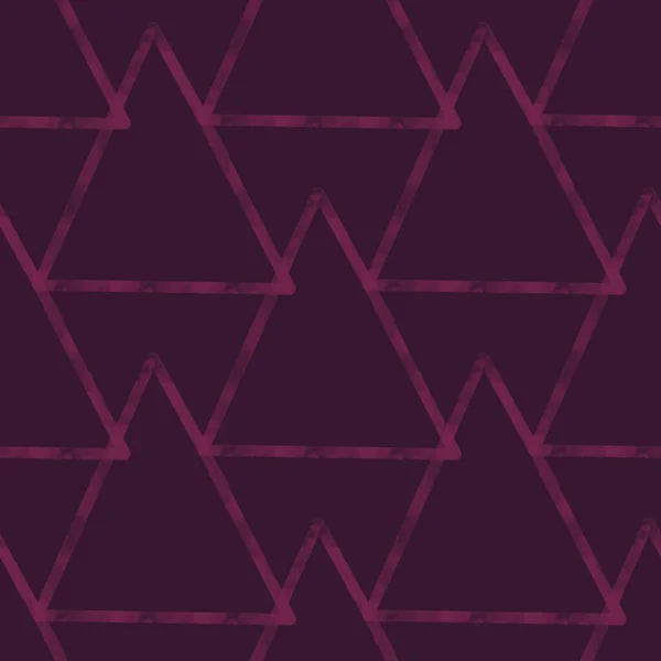 Абстрактний геометричний безшовний трикутник для тканин, упаковки, подарунків, карт, постільної білизни та дітей — стокове фото