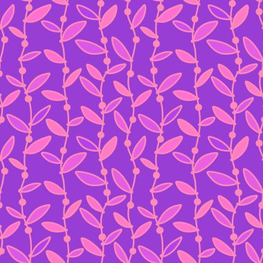 Kumaşlar, kartlar, çarşaflar, çocuklar ve ambalaj kağıtları için çiçeklerle basit, pürüzsüz desen.