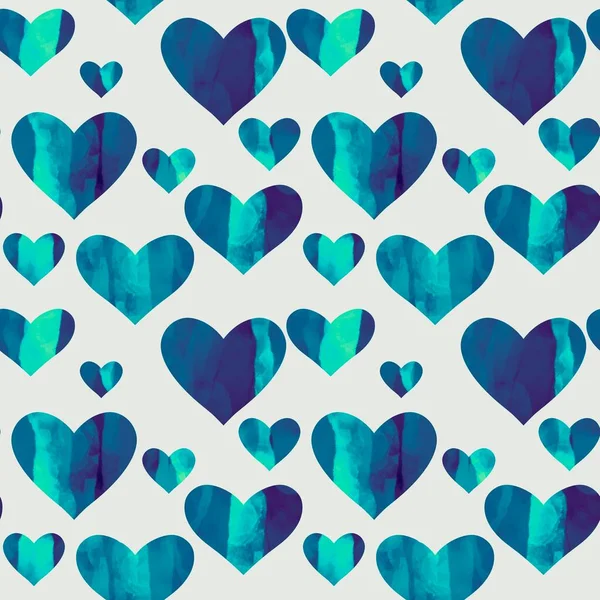 Kartpostallar, hediyeler ve kartpostallar için kalpleri olan kusursuz sevgililer günü desenleri. 