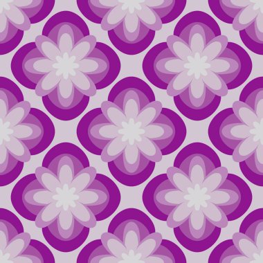 Kumaşlar, kartlar, çarşaflar, çocuklar ve ambalaj kağıtları için çiçeklerle basit, pürüzsüz desen.