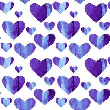 Kartpostallar, hediyeler ve kartpostallar için kalpleri olan kusursuz sevgililer günü desenleri. 