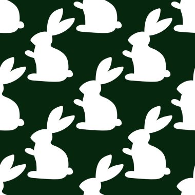 Çocuklar kumaşlar, tekstil ve ambalajlar, hediyeler, kartlar ve çarşaflar için kusursuz tavşanlar.