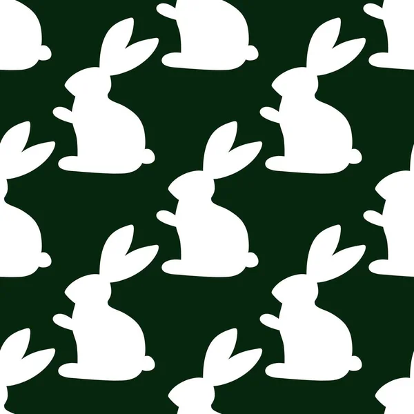 Kids seamless rabbits pattern for fabrics and textiles and packaging and gifts and cards and linens — Stock Photo, Image