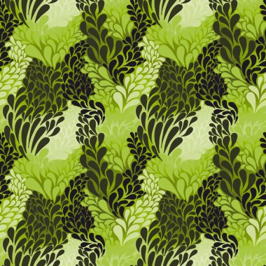 Kumaş ve tekstil yaprakları için kusursuz desen