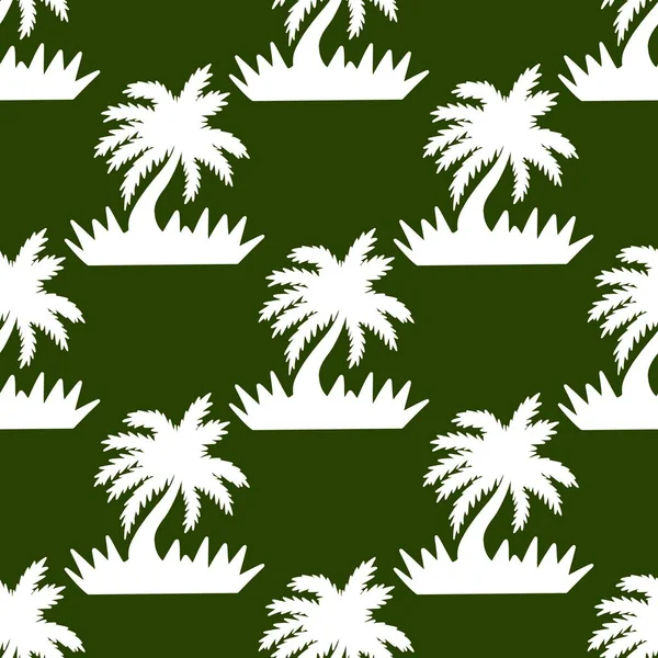Sommar sömlösa palmer mönster för tyger och förpackningar och presenter och kort och sängkläder och barn och hobby — Stockfoto