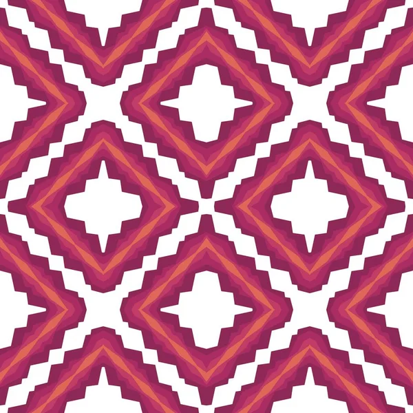 Geometriskt mönster för tyger och textilier samt förpackningar, presenter, kort och linne — Stockfoto
