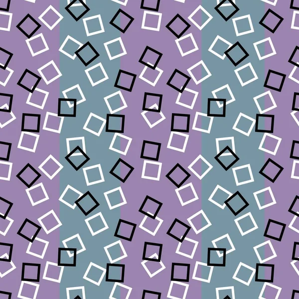 Geometrische naadloze vierkante patroon voor stoffen en textiel en verpakking en geschenken en kaarten keuken en linnengoed — Stockfoto