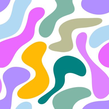 Tekstil ve ambalajlar, hediyeler, kartlar, çarşaflar, çocuklar ve mutfak için soyut noktasız noktalar.