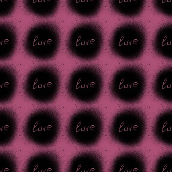 Love pattern senza cuciture per tessuti e tessuti e imballaggi e regali e carte e biancheria e bambini — Foto Stock