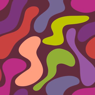 Tekstil ve ambalajlar, hediyeler, kartlar, çarşaflar, çocuklar ve mutfak için soyut noktasız noktalar.